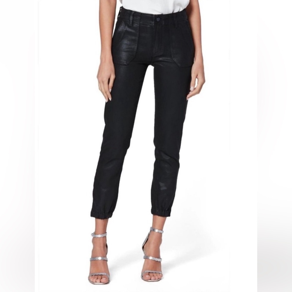 NWT Women’s Paige Mayslie Lux Black Jogger. Size 25.